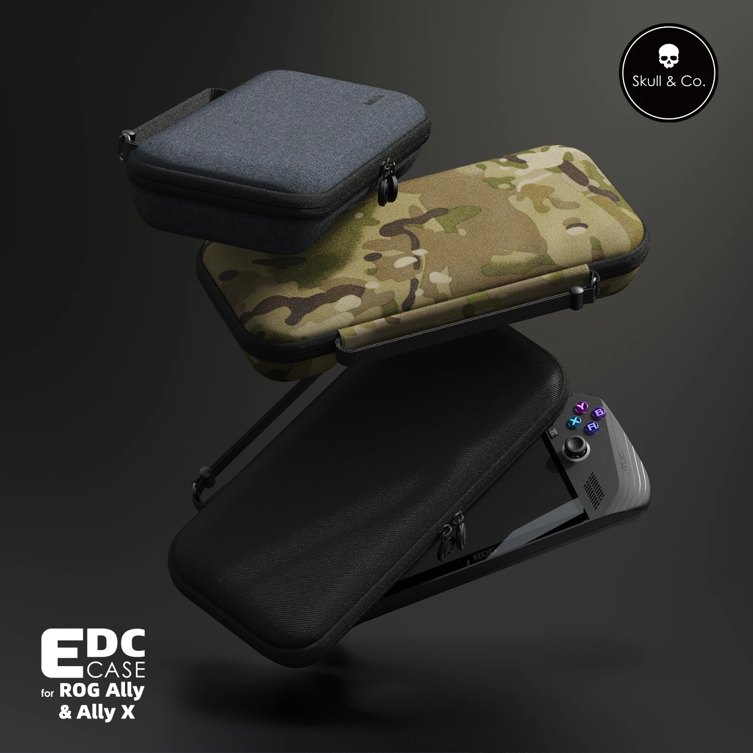 Edc Carry Co - Skull & Co. EDC Kılıfı Taşınabilir