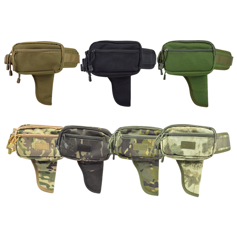 Edc Concealed Carry Fanny Pack - Çok fonksiyonlu Bel Çantası Naylon Gizli
