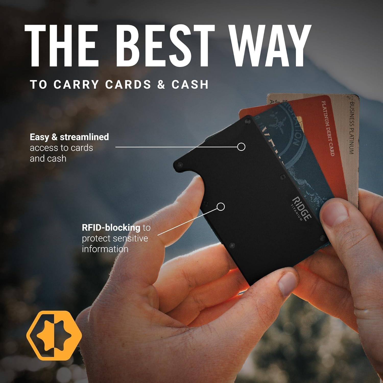 Erkekler için The Ridge Cüzdan - Wallet Slim Titanium incelemesi ve fiyatı