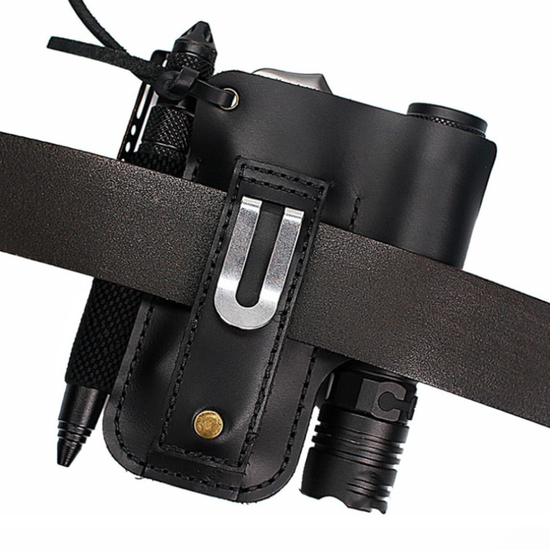 EDC Deri El Feneri Alet Kılıfı - Edc Everyday Carry incelemesi ve fiyatı