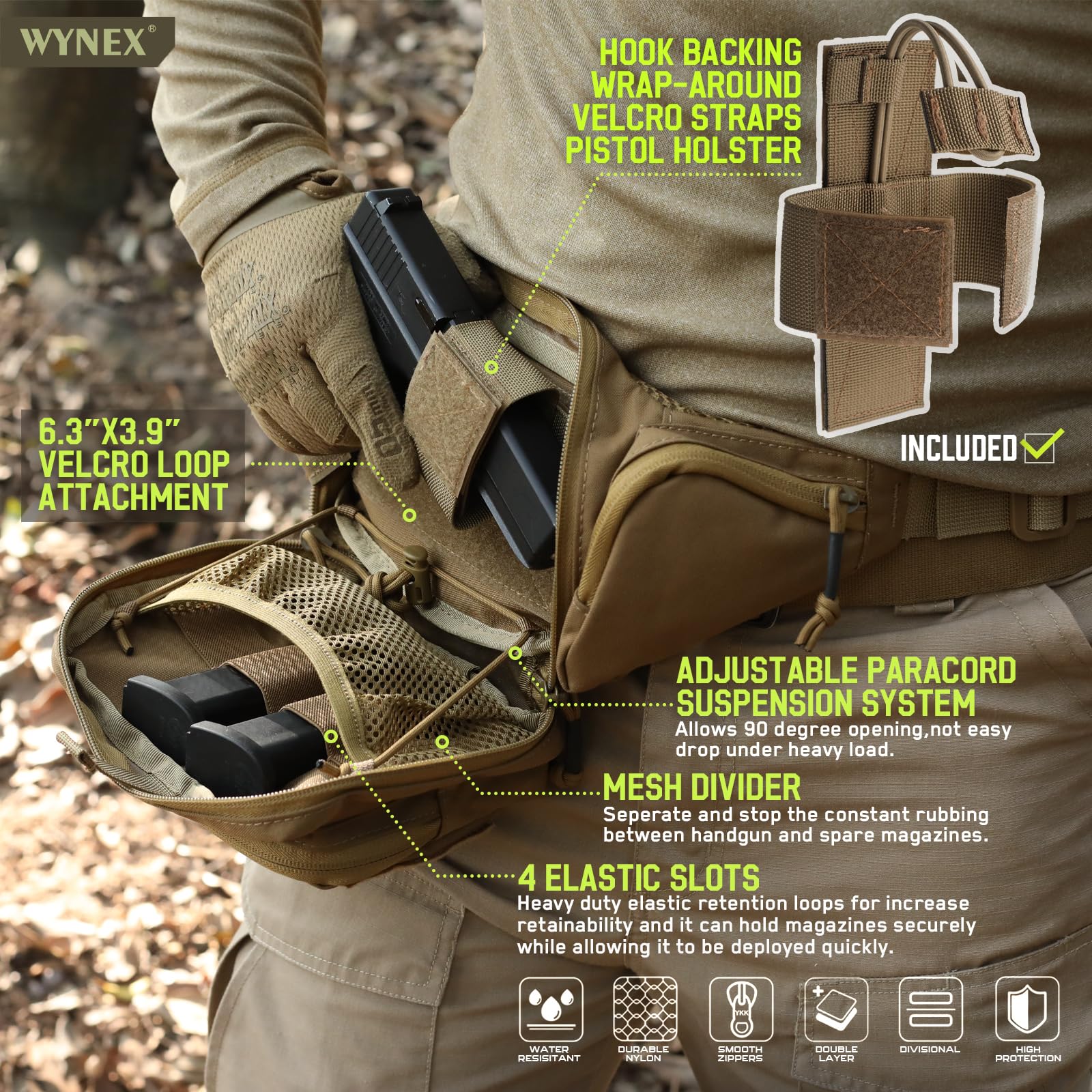 Taktiksel Gizli Taşıma Bel Çan - Edc Concealed Carry Fanny Pack incelemesi ve fiyatı