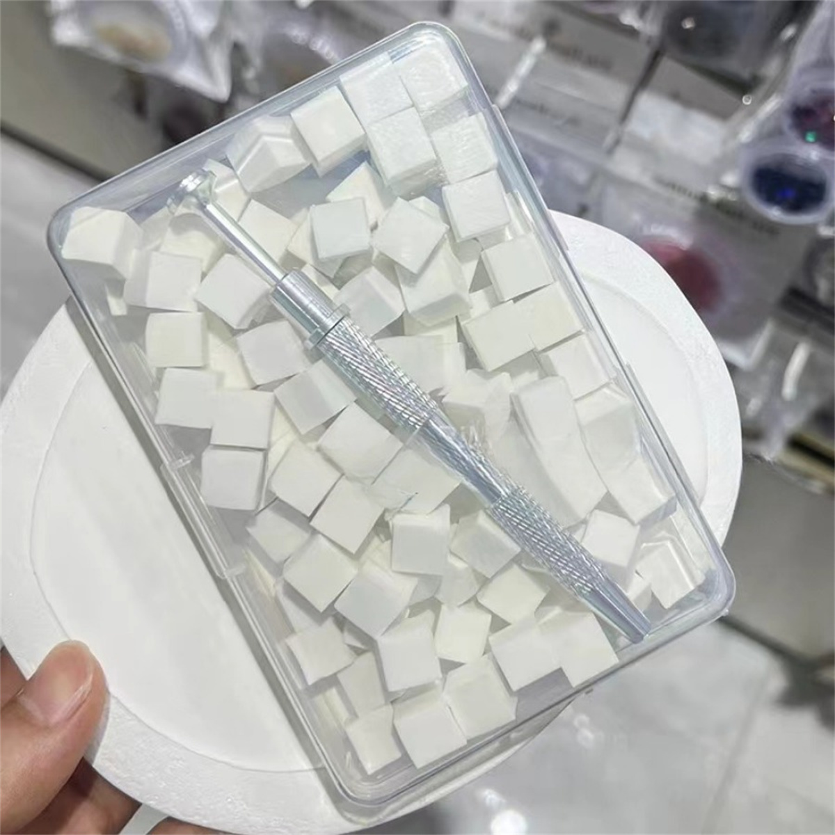 1 set 100 adet Tırnak Bakım Se - Nail File Titanium incelemesi ve fiyatı