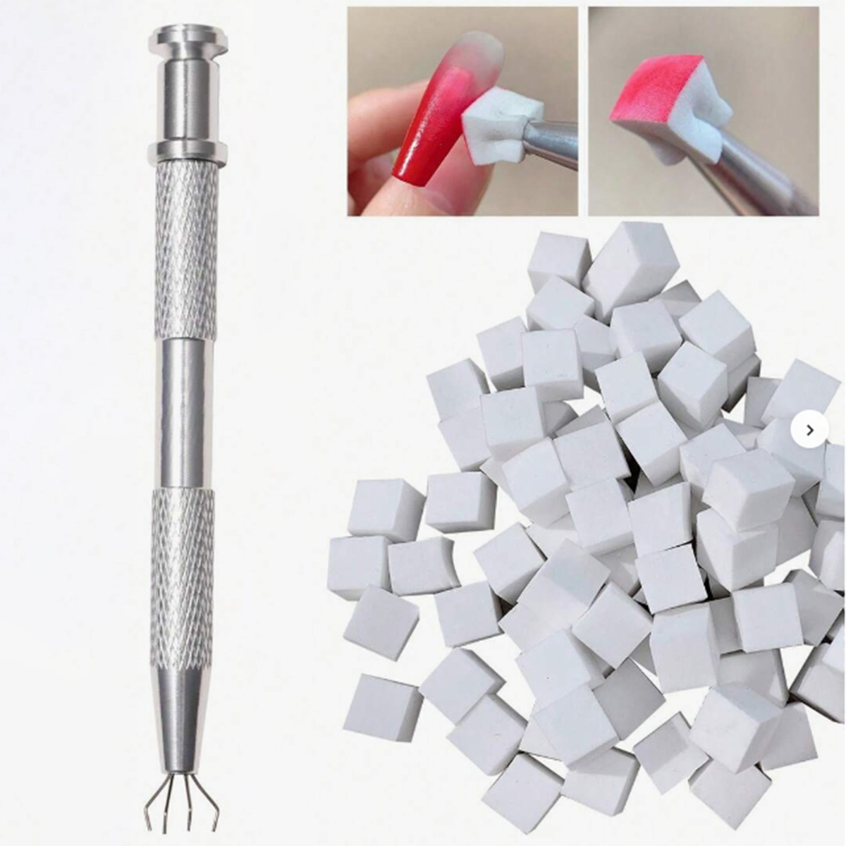 1 set 100 adet Tırnak Bakım Se - Nail File Titanium incelemesi ve fiyatı